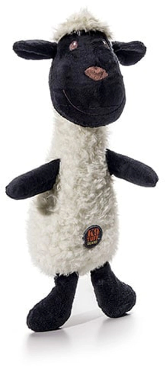 Outward Hound Scruffles Plush Dog Toy Lamb Small