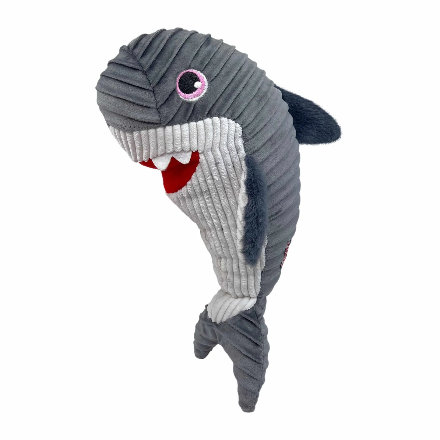 KONG(R) Cuteseas(R) Rufflez Shark Dog Plush Toy Medium/Large