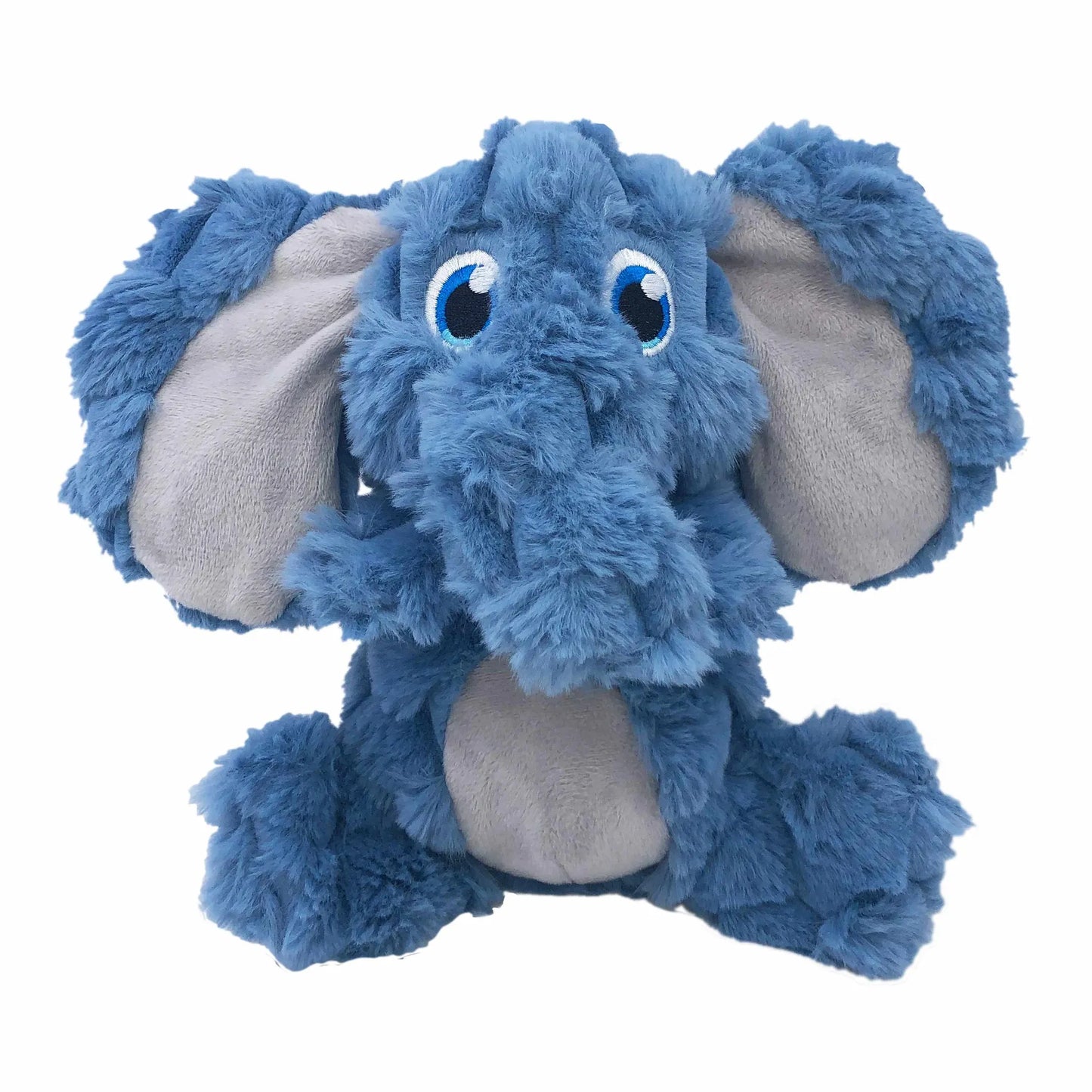 KONG(R) Scrumplez Elephant Dog Plush Toy Medium